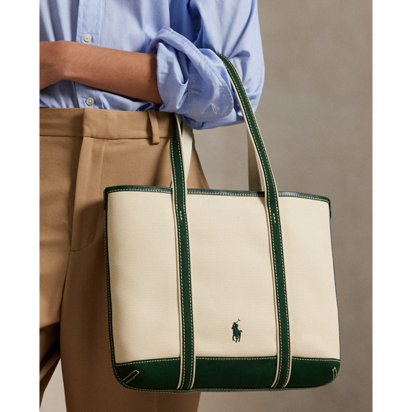Polo ベア キャンバス スモール ショッパー トート | ラルフ