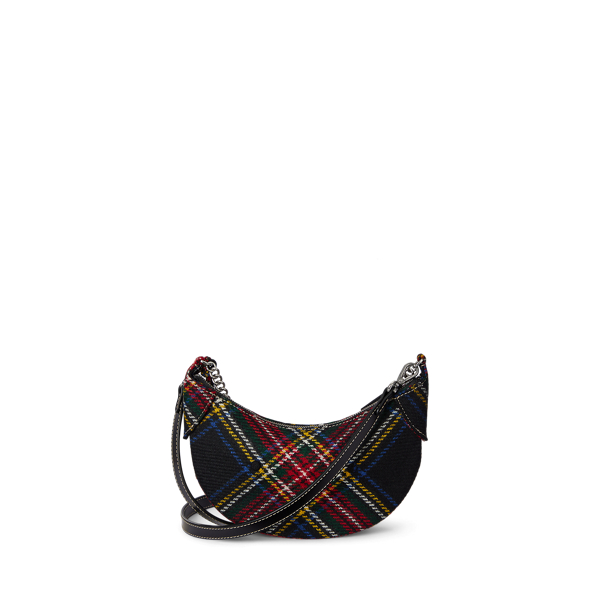 Polo ID Tartan Wool Mini Chain Bag
