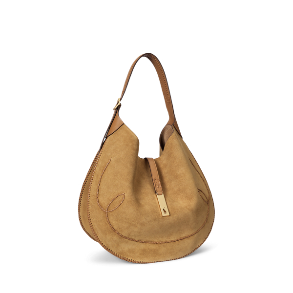 PRL★POLO ID Suede Large Shoulder Bag★人気早期完売 Polo ID Suede Large Shoulder Bag
