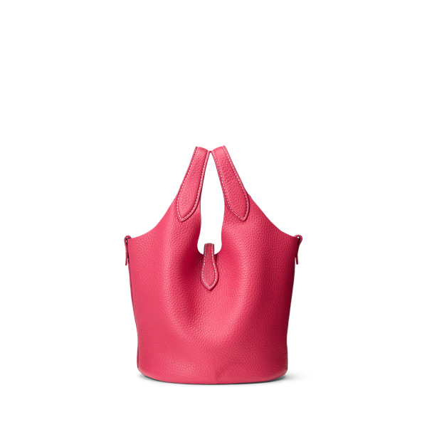 Petit cabas en cuir Pink Pony