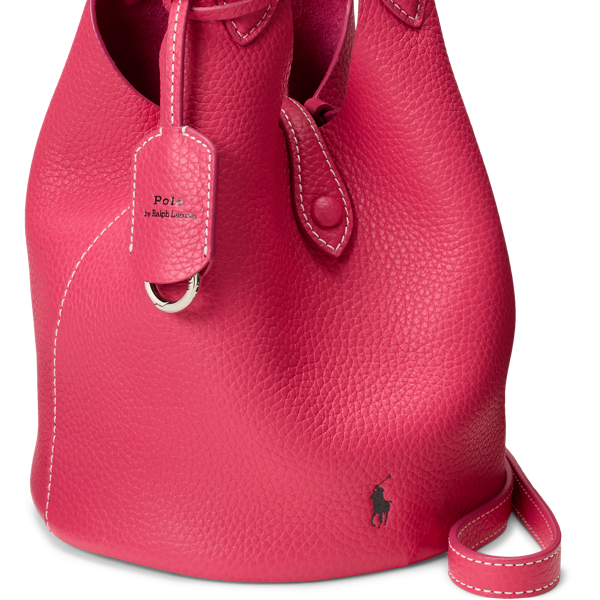 Petit cabas en cuir Pink Pony
