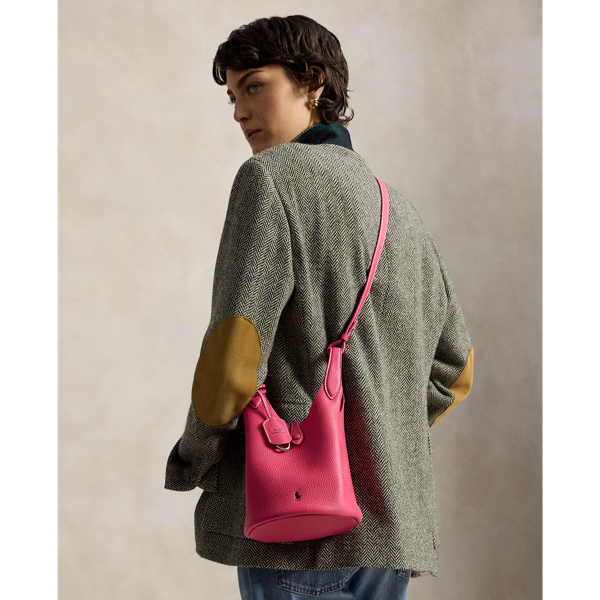 Petit cabas en cuir Pink Pony