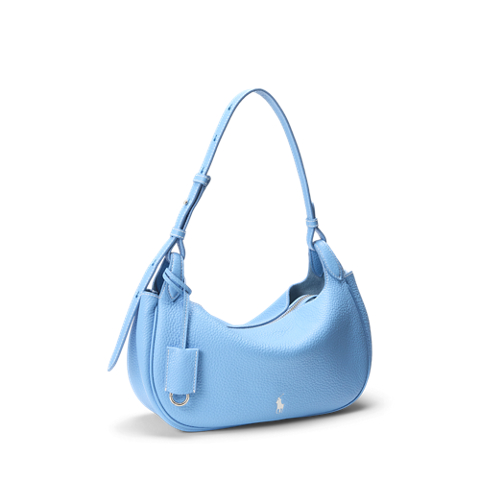 Женская сумка Ralph Lauren Polo Play Leather Shoulder, цвет: Синий