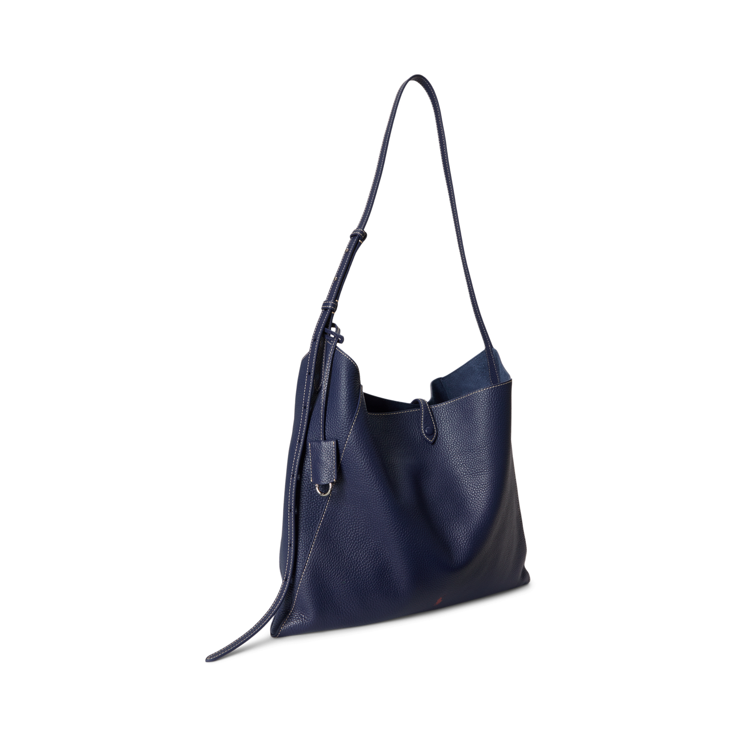 Женская сумка Ralph Lauren Polo Play Leather Messenger, цвет: Чернильный — фото 1