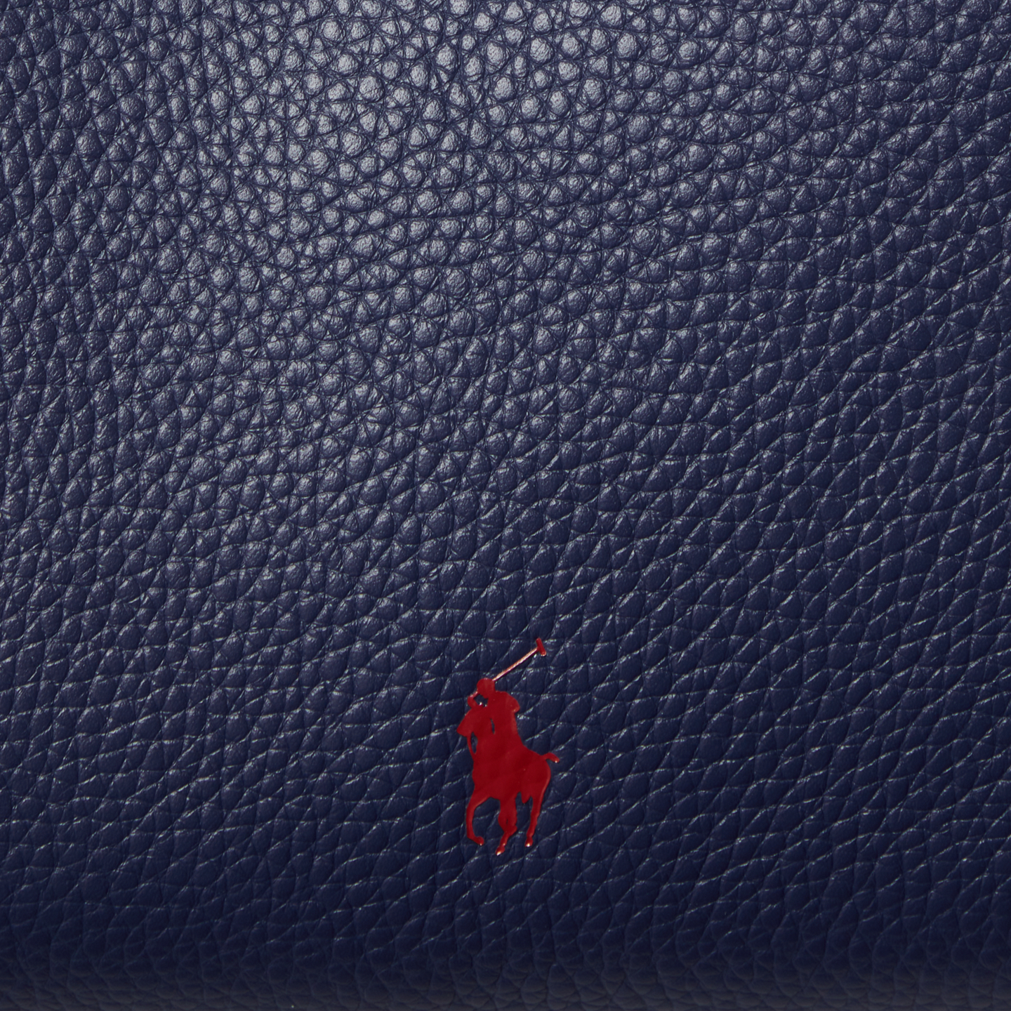 Женская сумка Ralph Lauren Polo Play Leather Messenger, цвет: Чернильный — фото 3