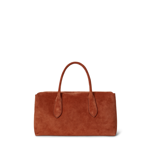 Bellport スエード サッチェル | ラルフ ローレン公式オンラインストア