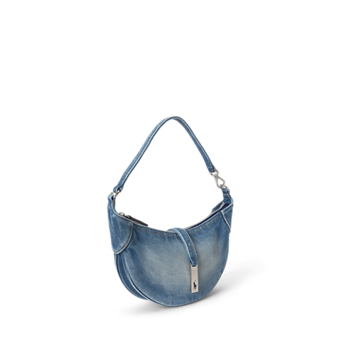 Женские сумки Ralph Lauren Polo ID Denim Mini Shoulder Bag