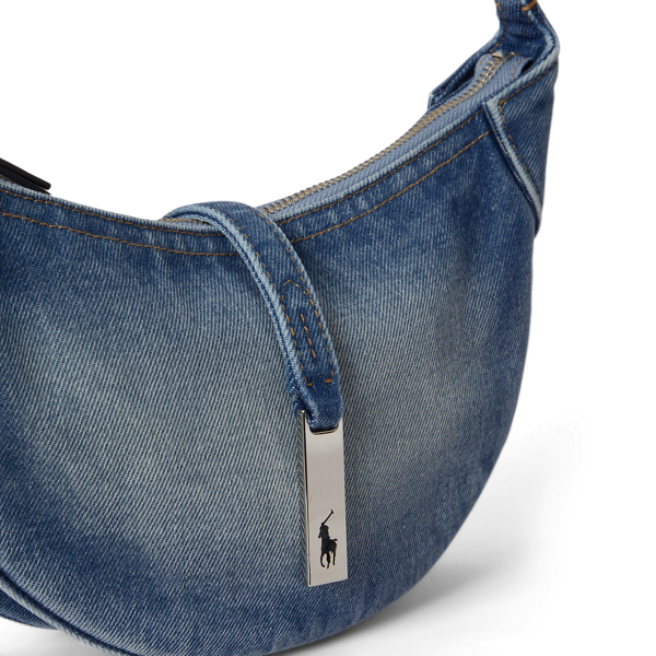 Polo ID デニム ミニ ショルダー バッグ | ラルフ ローレン公式