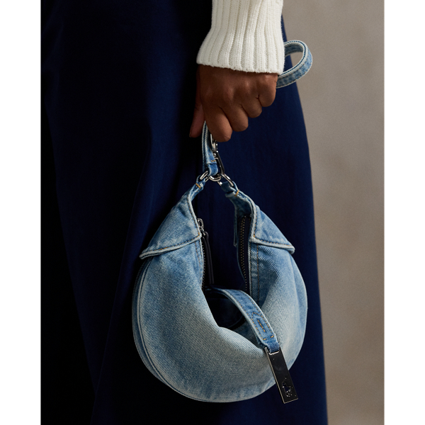 Polo ID デニム ミニ ショルダー バッグ | ラルフ ローレン公式