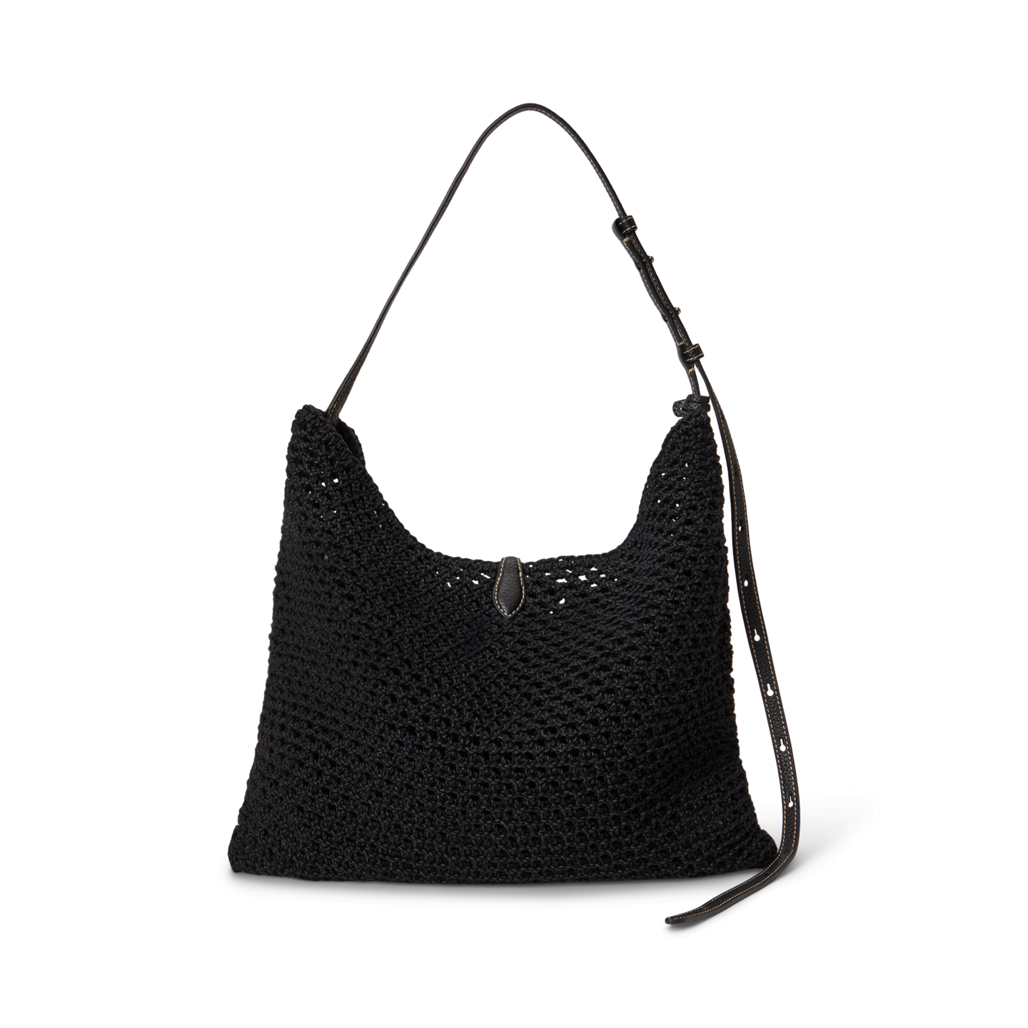 Женская сумка Ralph Lauren Polo Play Cord Messenger, цвет: Чёрный — фото 2