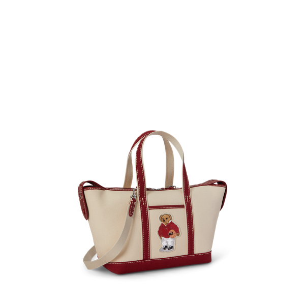 Polo ベア キャンバス ミニ ショッパー トート | ラルフ ローレン公式