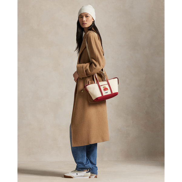 ポロラルフローレン ポロベア キャンバス ミニ ショッパー トートバッグ Polo ベア キャンバス ミニ ショッパー トート | ラルフ ローレン公式