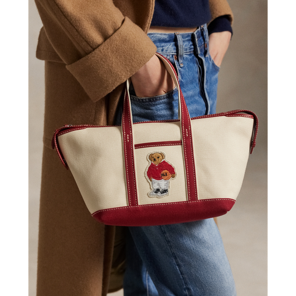 ポロラルフローレン ポロベア キャンバス ミニ ショッパー トートバッグ WAPOBAG0G620479250_4