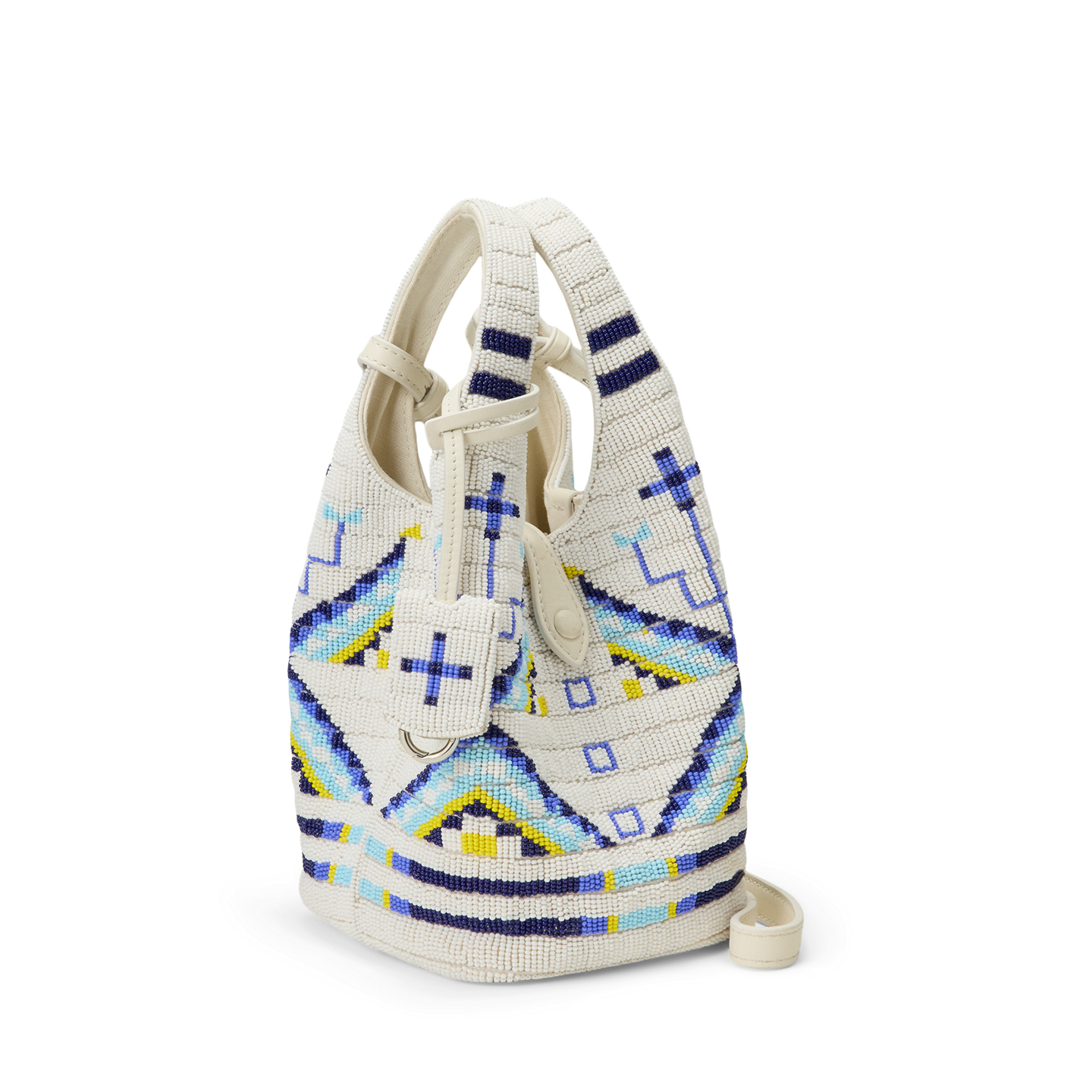 Женские сумки Ralph Lauren PRL x TÓPA Wícozani Polo Play Crossbody, цвет: Молочный белый / Разноцветный — фото 1