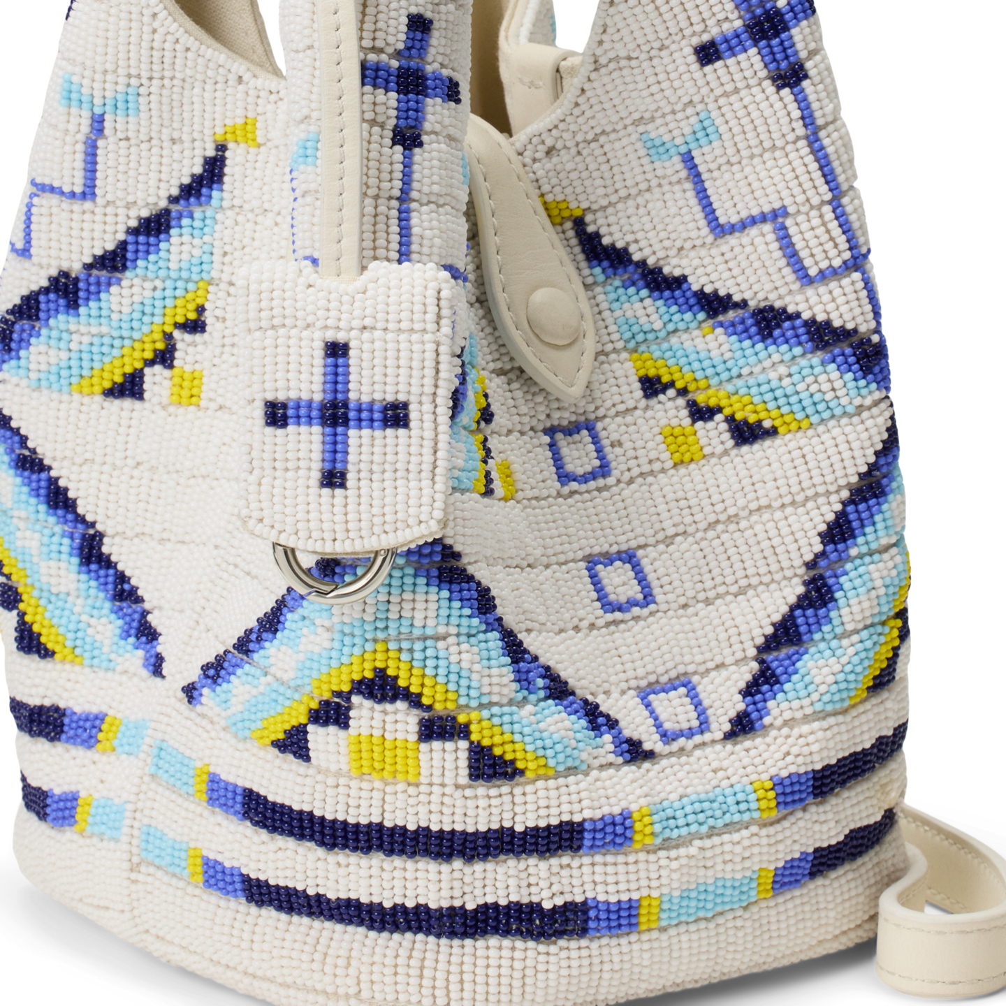 Женские сумки Ralph Lauren PRL x TÓPA Wícozani Polo Play Crossbody, цвет: Молочный белый / Разноцветный — фото 4