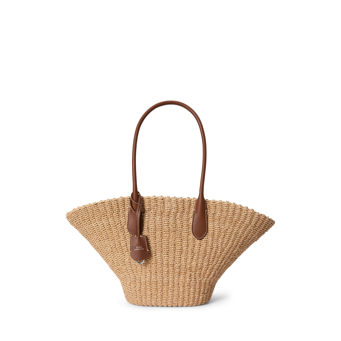 Женская сумка Ralph Lauren Bellport Raffia Basket Tote, цвет: Натуральный — фото 7