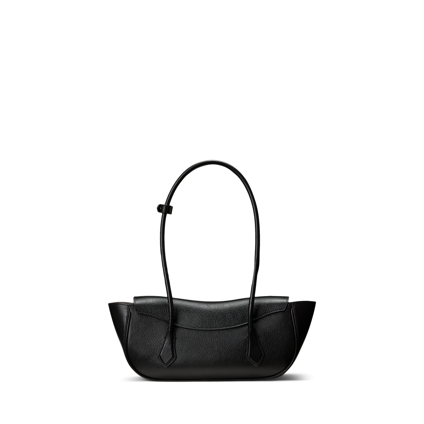 Женская сумка Ralph Lauren Polo Blaze Leather Small Shoulder, цвет: Чёрный — фото 2