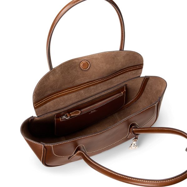 Polo Ralph Lauren 栗棕色 Polo Blaze 小型肩背包 5