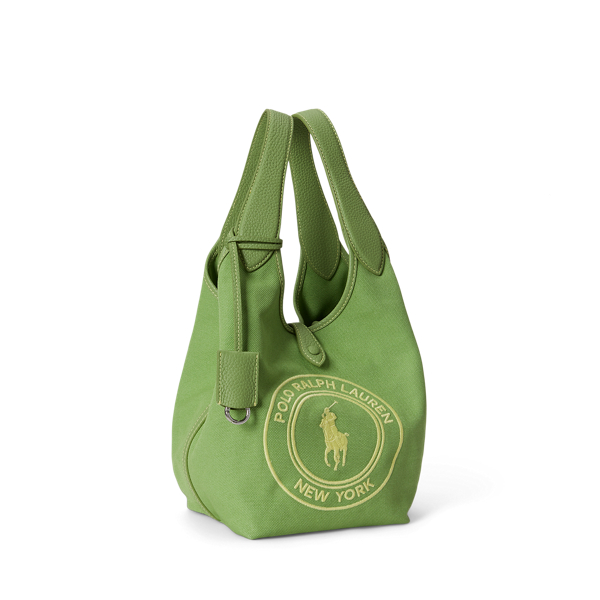 Parakeet Polo Play Logo Canvas Tote Bag Polo Ralph Lauren 2