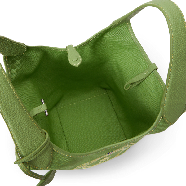 Parakeet Polo Play Logo Canvas Tote Bag Polo Ralph Lauren 4
