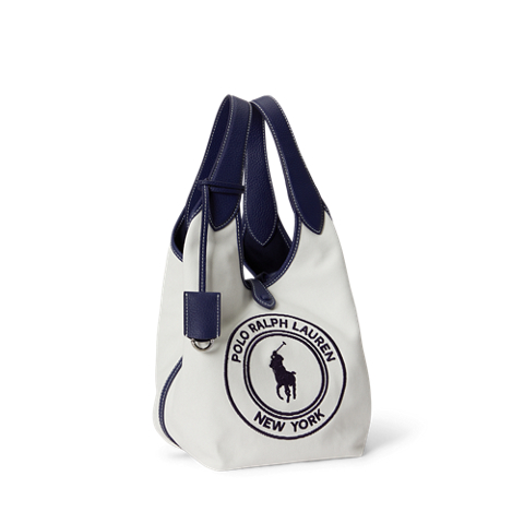 Женские сумки Ralph Lauren Polo Play Logo Canvas Tote