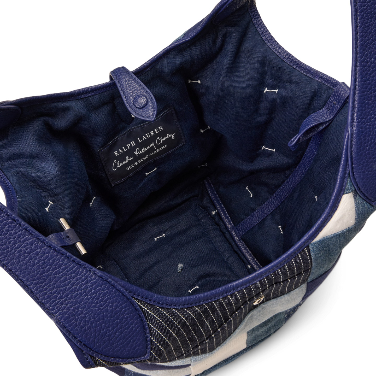 Женские сумки Ralph Lauren PRL x Gee’s Bend Polo Play Tote, цвет: Разноцветный — фото 3