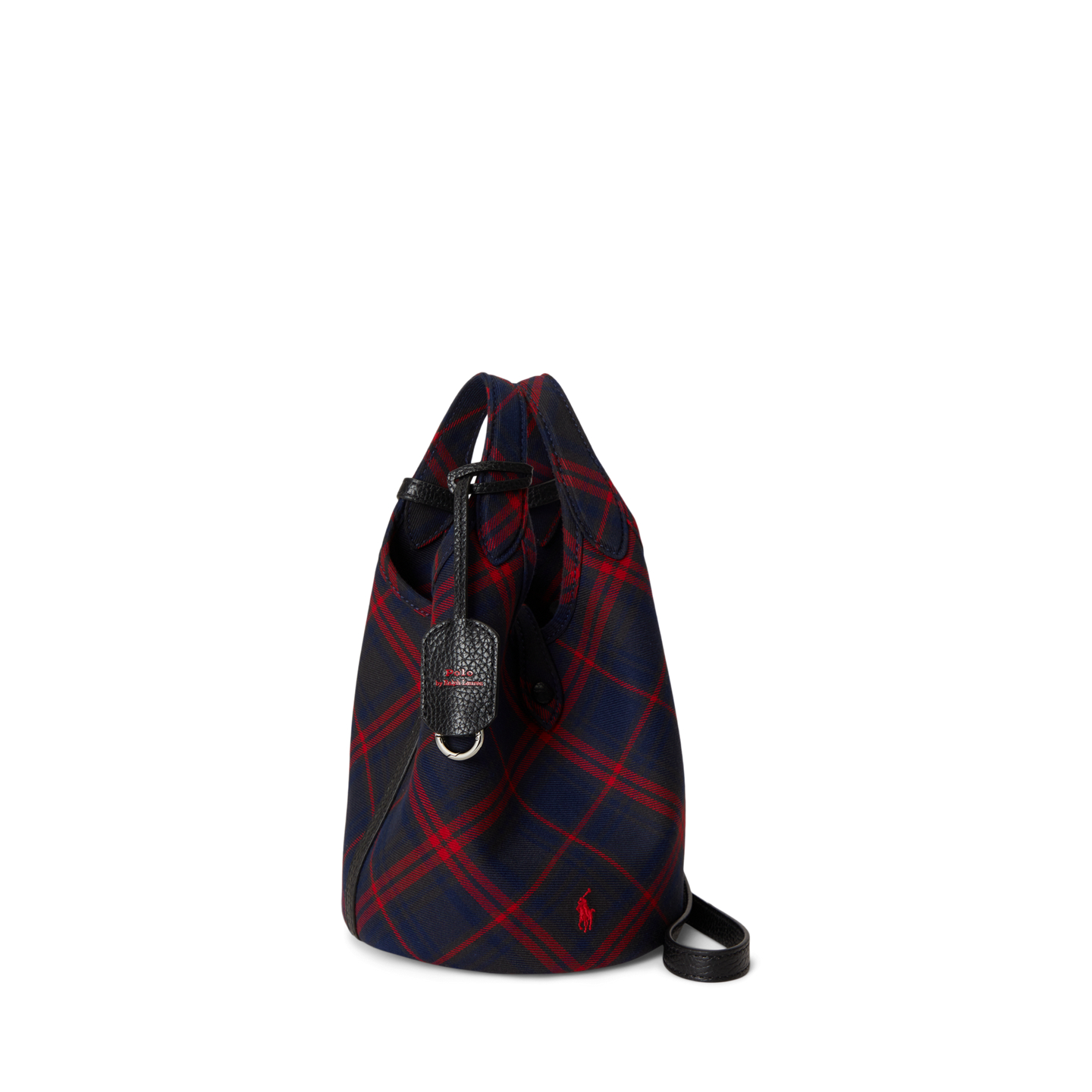Женские сумки Ralph Lauren Polo Play Plaid Tote & Crossbody, цвет: Разноцветный клетчатый — фото 1