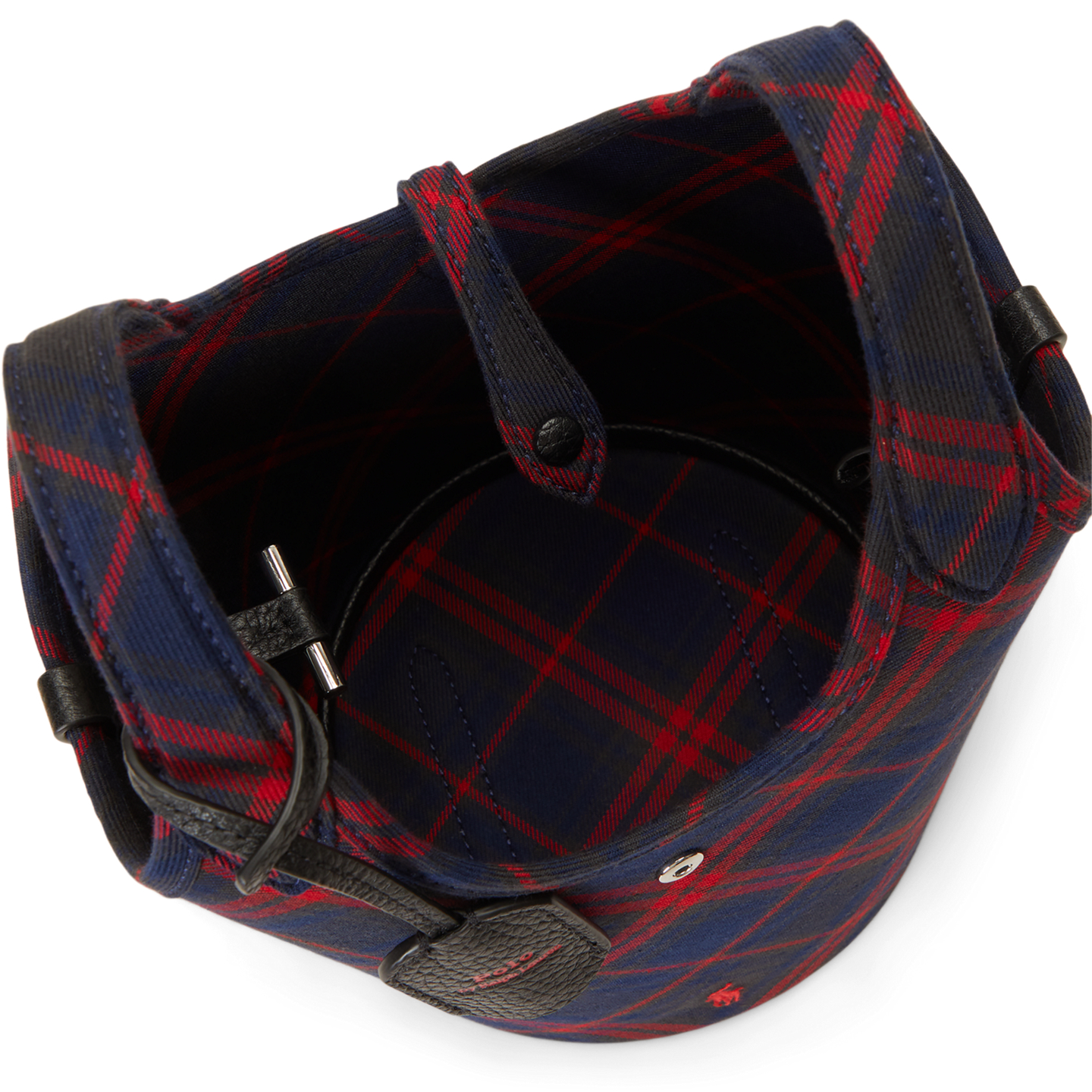 Женские сумки Ralph Lauren Polo Play Plaid Tote & Crossbody, цвет: Разноцветный клетчатый — фото 2