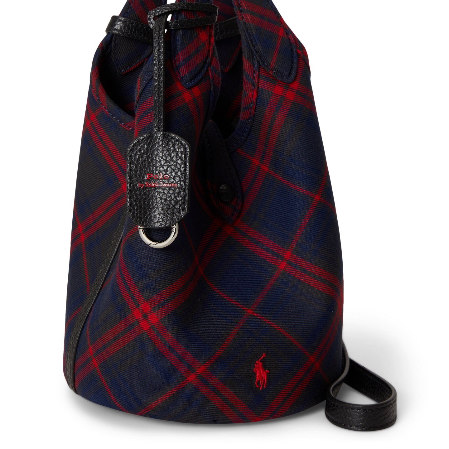 Женские сумки Ralph Lauren Polo Play Plaid Tote & Crossbody, цвет: Разноцветный клетчатый — фото 3