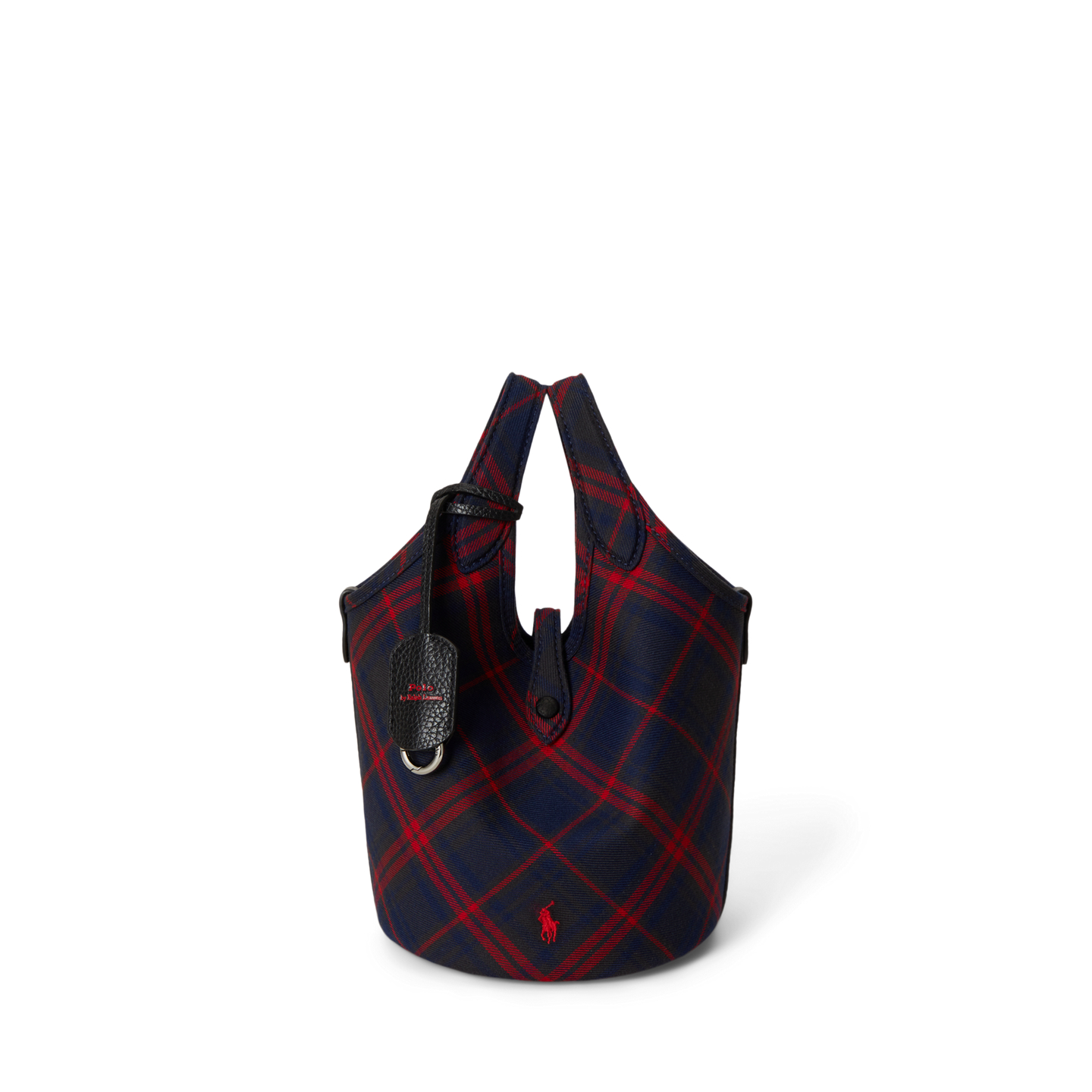 Женские сумки Ralph Lauren Polo Play Plaid Tote & Crossbody, цвет: Разноцветный клетчатый — фото 6