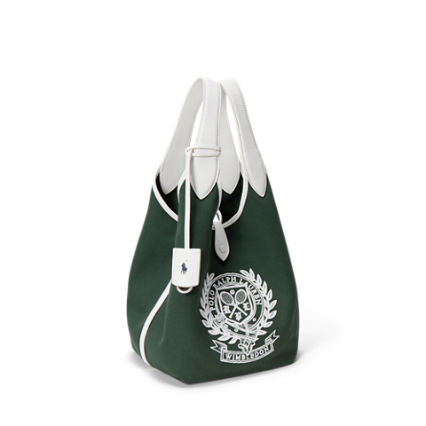 Женские сумки Ralph Lauren Wimbledon Polo Play Canvas Tote