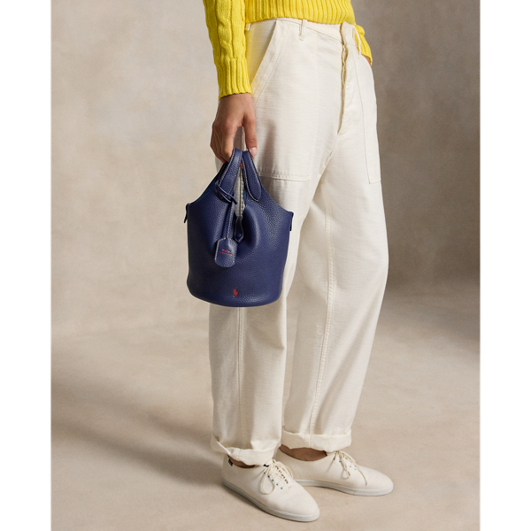 Polo Play Small Leather Tote & Crossbody