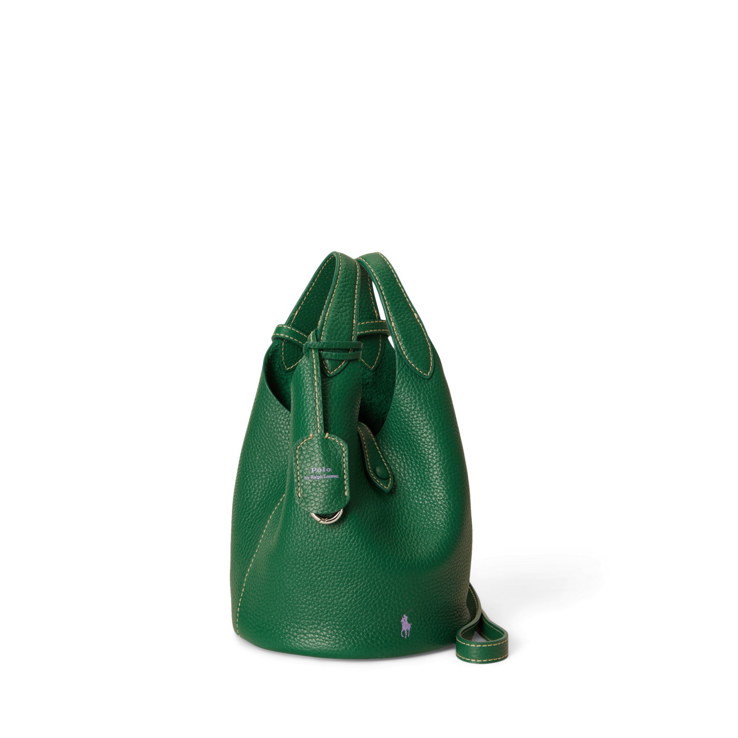 Женские сумки Ralph Lauren Polo Play Leather Small Tote & Crossbody, цвет: Juniper — фото 1