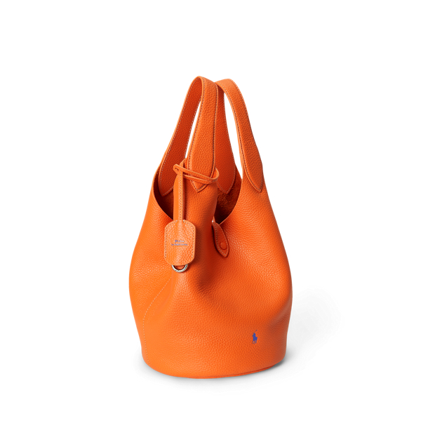 Polo Play Leather Tote Bag