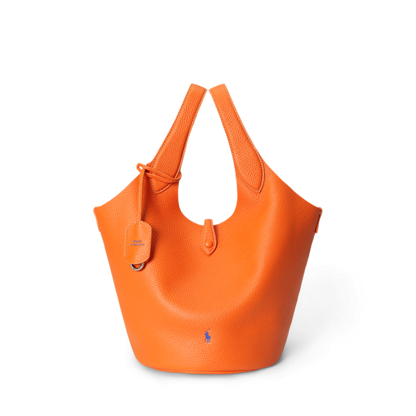 Polo Play Leather Tote Bag Polo Ralph Lauren 1