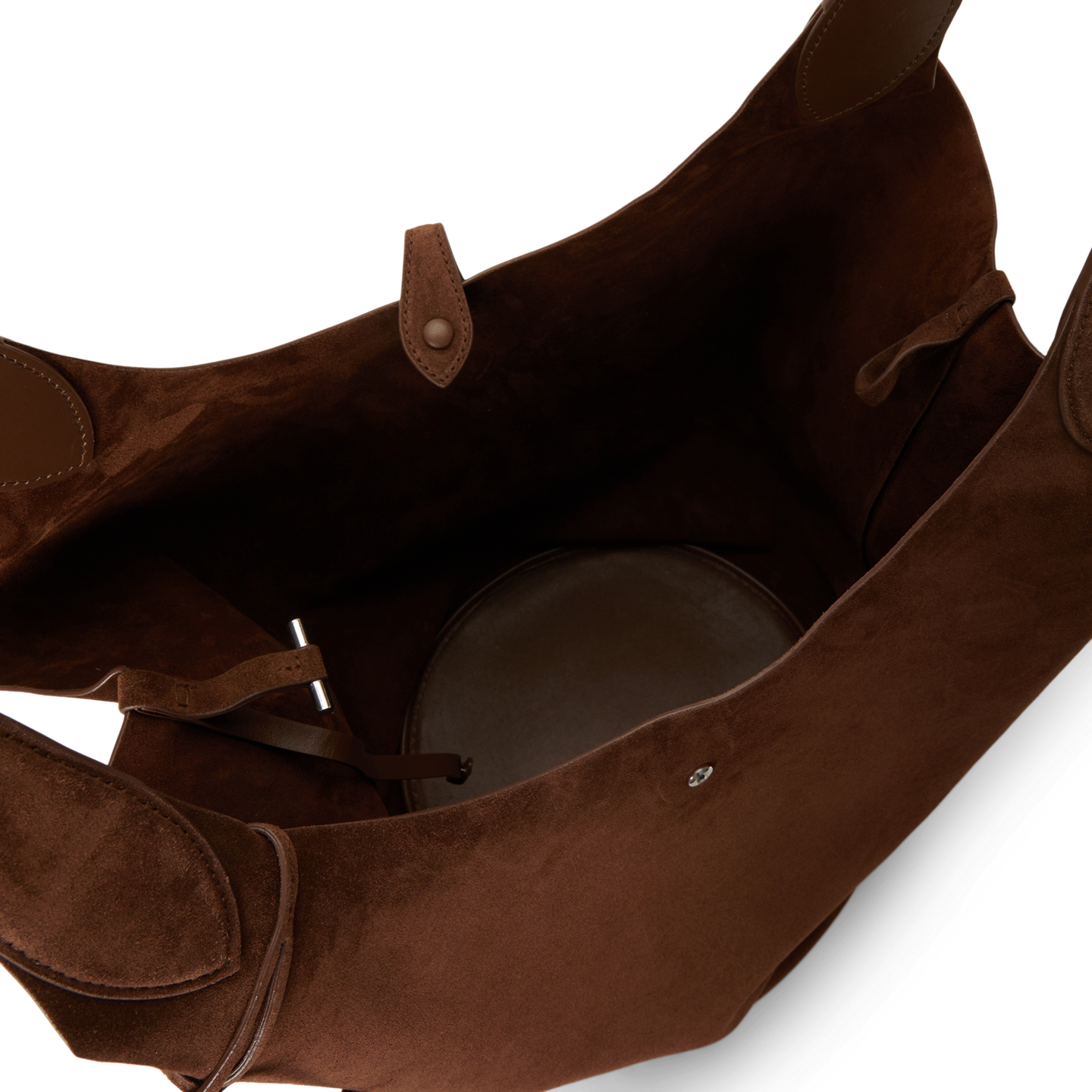 Женские сумки Ralph Lauren Polo Play Suede Large Tote, цвет: Cafe — фото 3