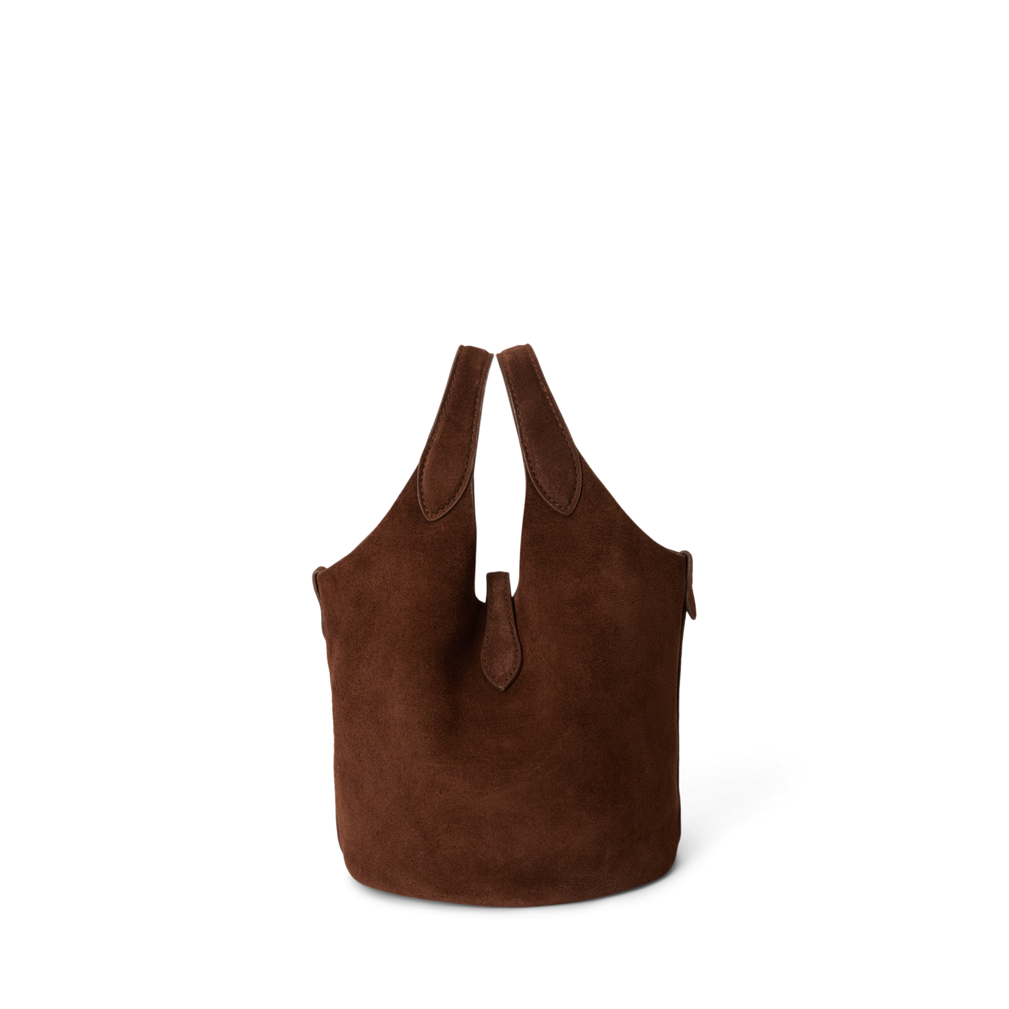 Женские сумки Ralph Lauren Polo Play Suede Small Tote & Crossbody, цвет: Cafe — фото 2