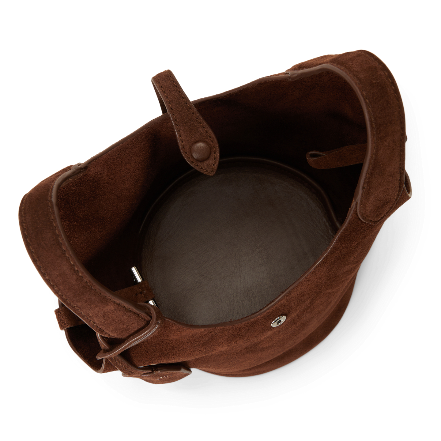 Женские сумки Ralph Lauren Polo Play Suede Small Tote & Crossbody, цвет: Cafe — фото 3