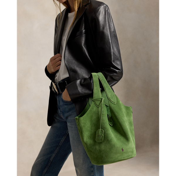 Polo Play Suede Tote