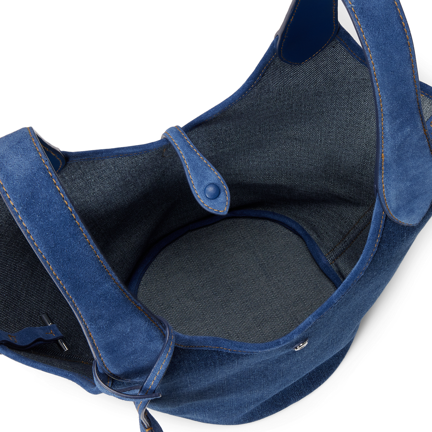 Женские сумки Ralph Lauren Polo Play Denim Tote, цвет: Варёный — фото 3