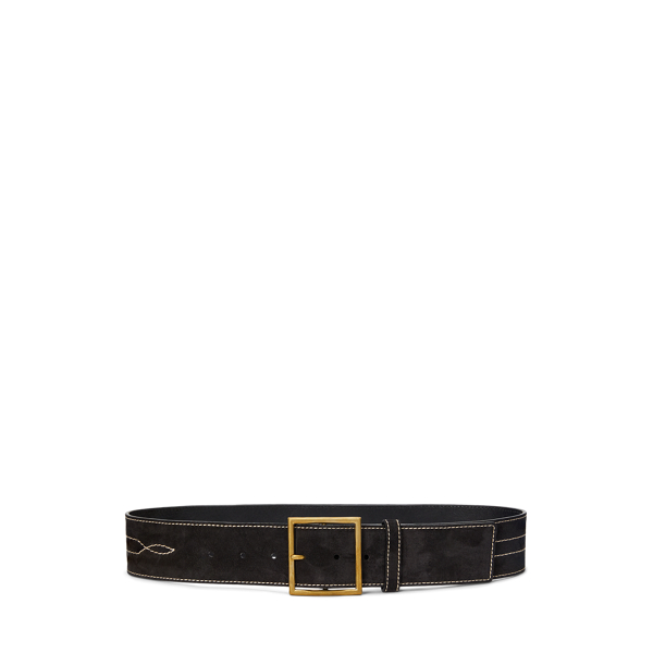 Ralph lauren women's black belt hotsell