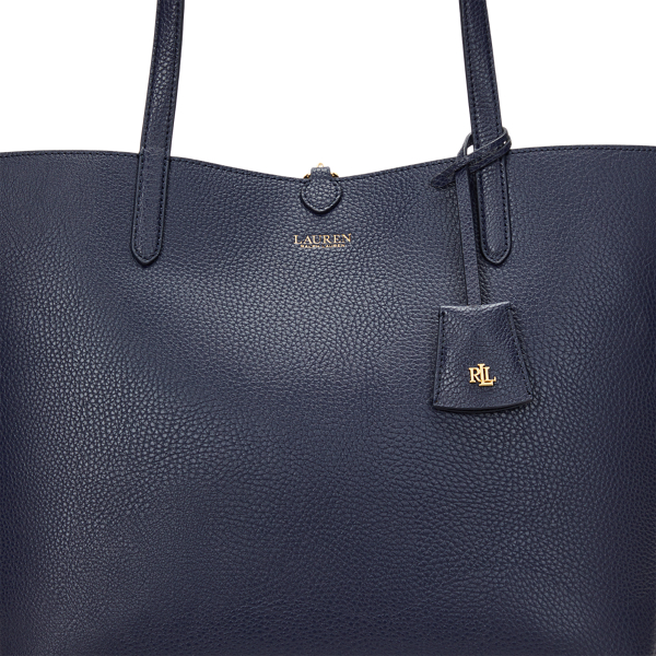 Faux Leather Large Reversible Tote Bag for Women Ralph Lauren PT
