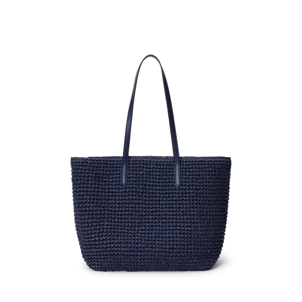 Straw Medium Whitney Tote Bag