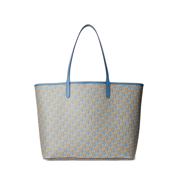 Coated Canvas Large Collins Tote Lauren en 1