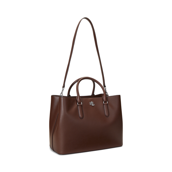 Leather Large Marcy Satchel