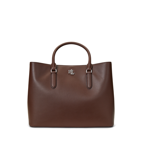 Leather Large Marcy Satchel