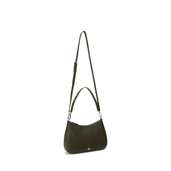 Crosshatch Leather Medium Danni Bag | Ralph Lauren