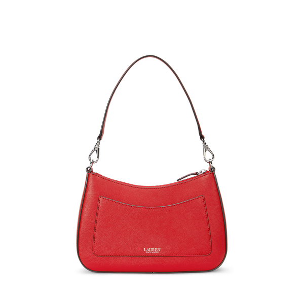 Crosshatch Leather Medium Danni Bag | Ralph Lauren