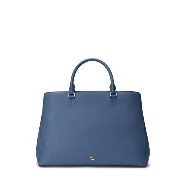 Crosshatch Leather Large Hanna Satchel