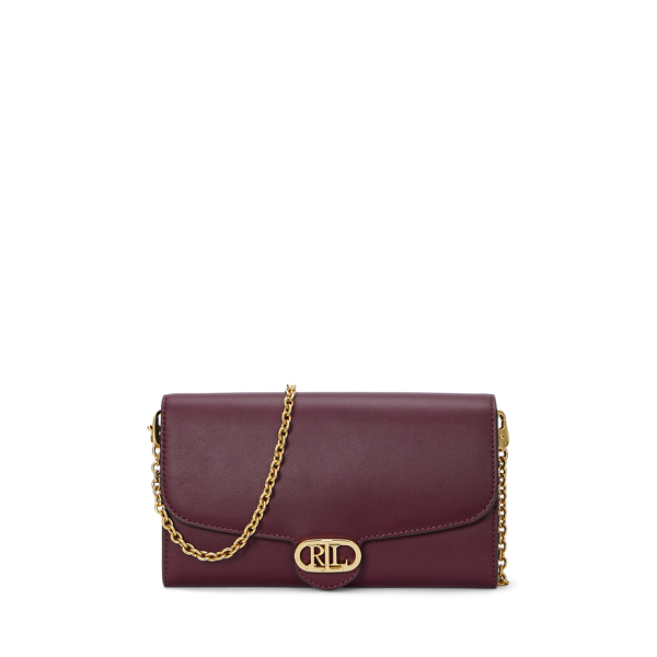 Pinot Noir Leather Medium Adair Crossbody Lauren 1